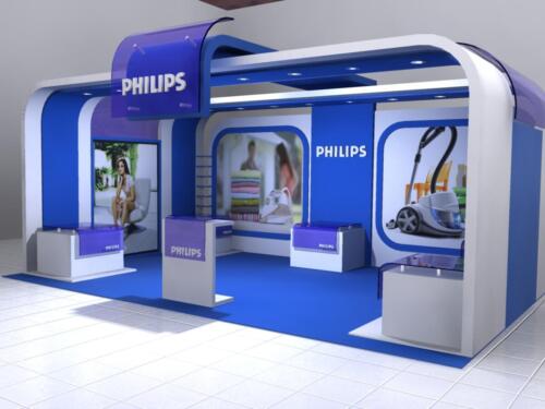 بوث خشب فيلبس