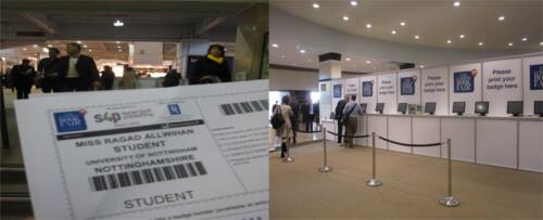 خدمة تسجيل حضور معرض مع باركورد