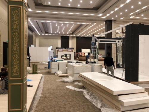 تركيب بوثات خشب للمعرض بوثات معارض خشب تصميم خاص وتنفيذ